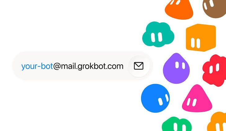 Grok Bot sign up: Grok Bot characters with their own email address